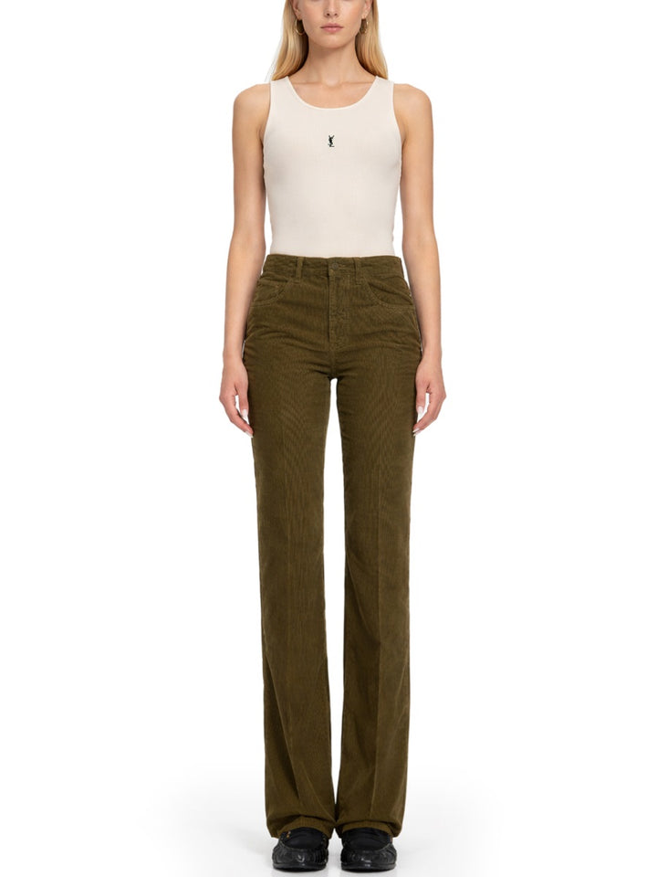 Saint Laurent Pantaloni - Green | 5a8150b16c195dd76206281a20923ba58e643383