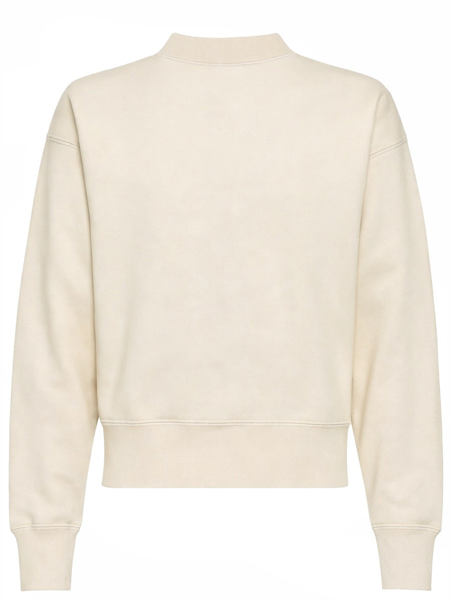 Isabel Marant Etoile Felpe - Ivory | ec6ab13c7c27636caabafa3aa1effeafbaaf4ede