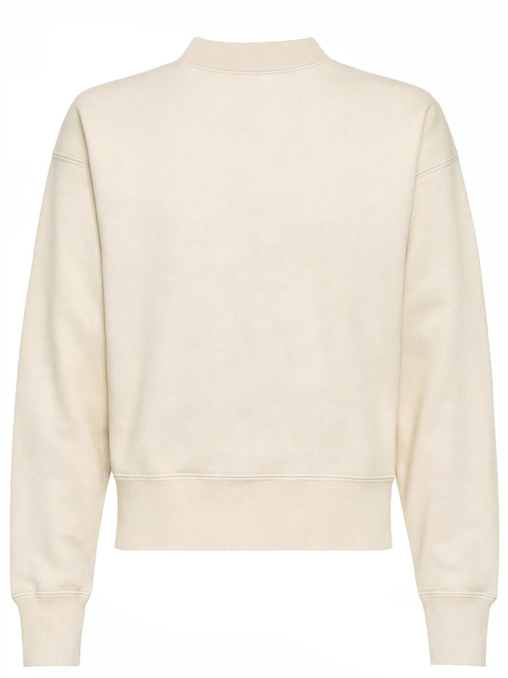 Isabel Marant Etoile Felpe - Ivory | ec6ab13c7c27636caabafa3aa1effeafbaaf4ede