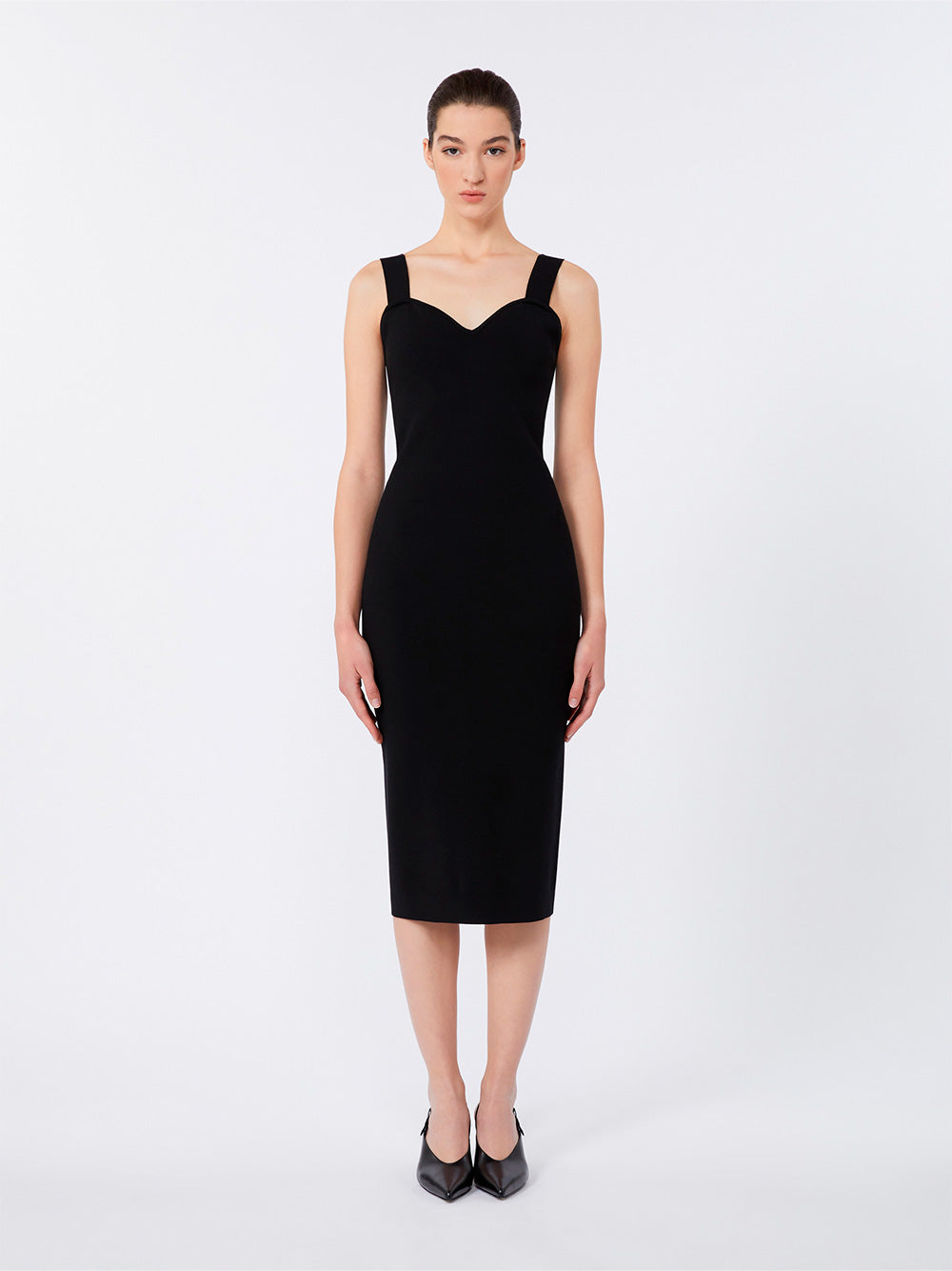 Maxmara Midi dresses - Nero | 520b1fe684bc31579005229d757b66244438b239