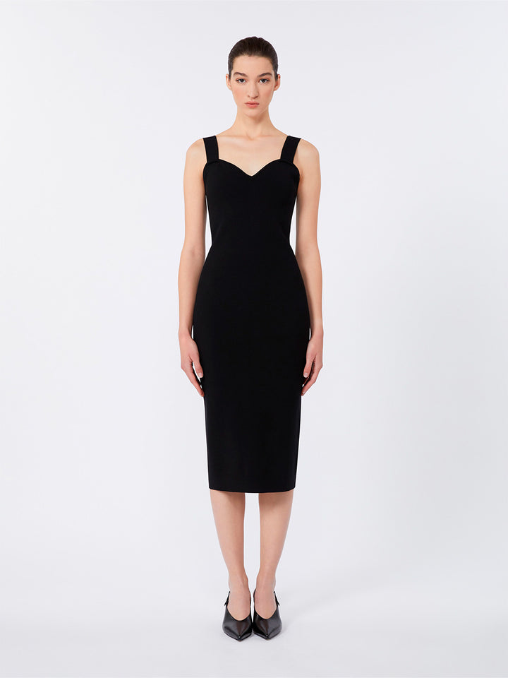 Maxmara Midi dresses - Nero | 520b1fe684bc31579005229d757b66244438b239
