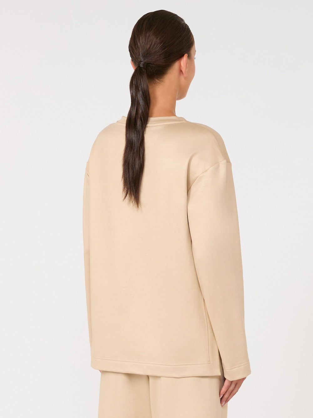 Maxmara Round neck - Nude & Neutrals | 228edc378bf4c75da3351b9e439b1b40a65b31b6