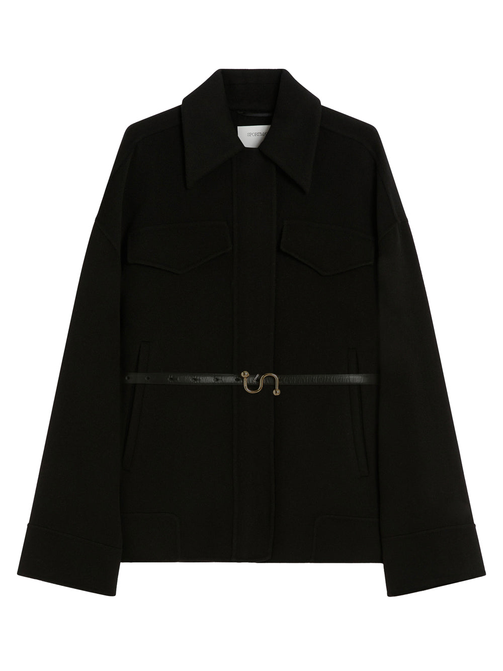 Sportmax GIACCA - Nero | 8be5280176e625599d8485ed75c57c618489d5ed