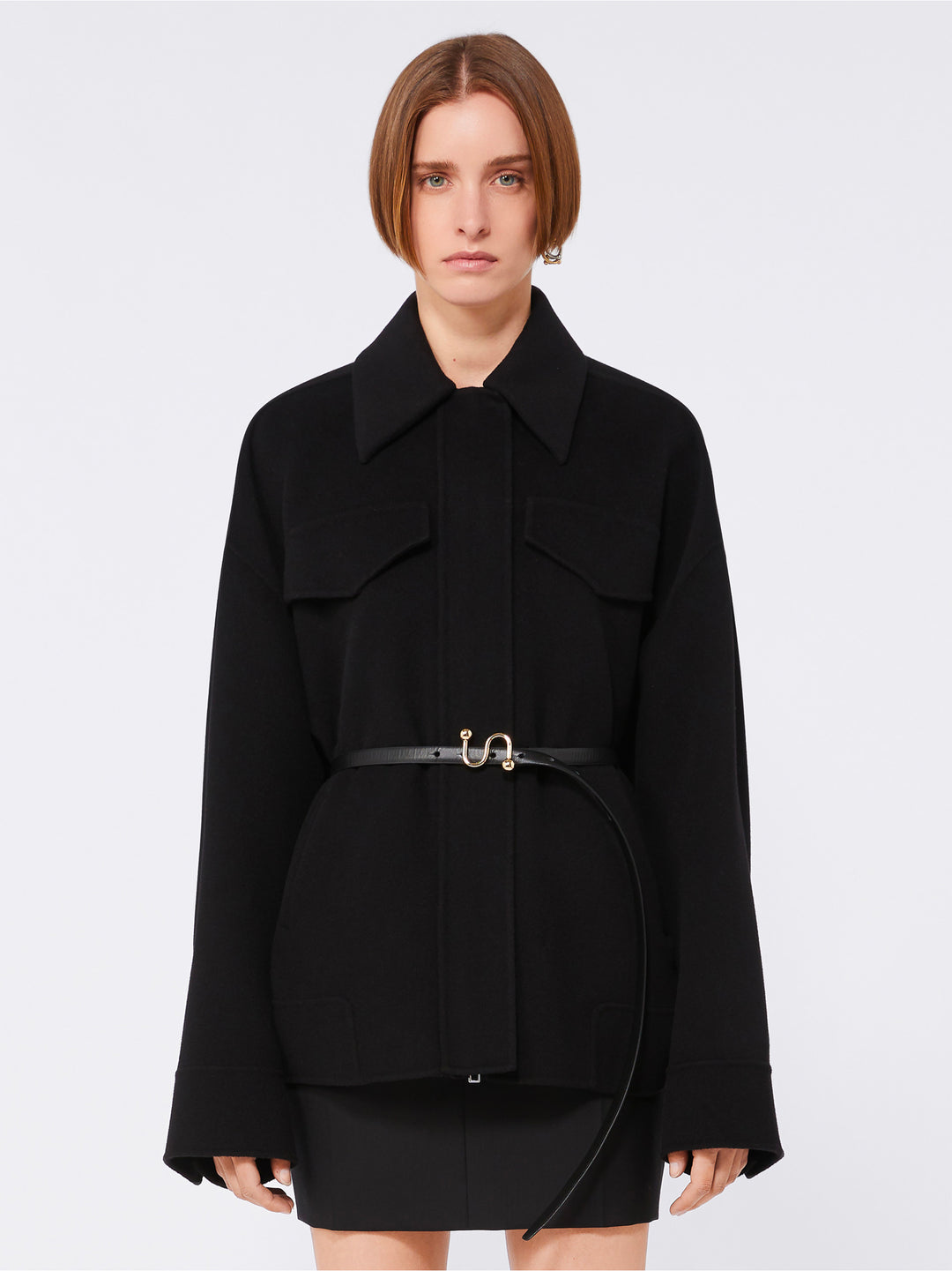 Sportmax GIACCA - Nero | 7fec96745ae03e9e8659a3328c4899f000abdb99