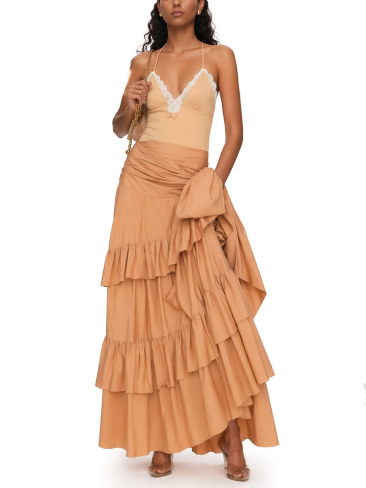 ChloÉ Gonne - Brown | 876ecf5d514680b56464e00fcb02d3b1a72e2f62