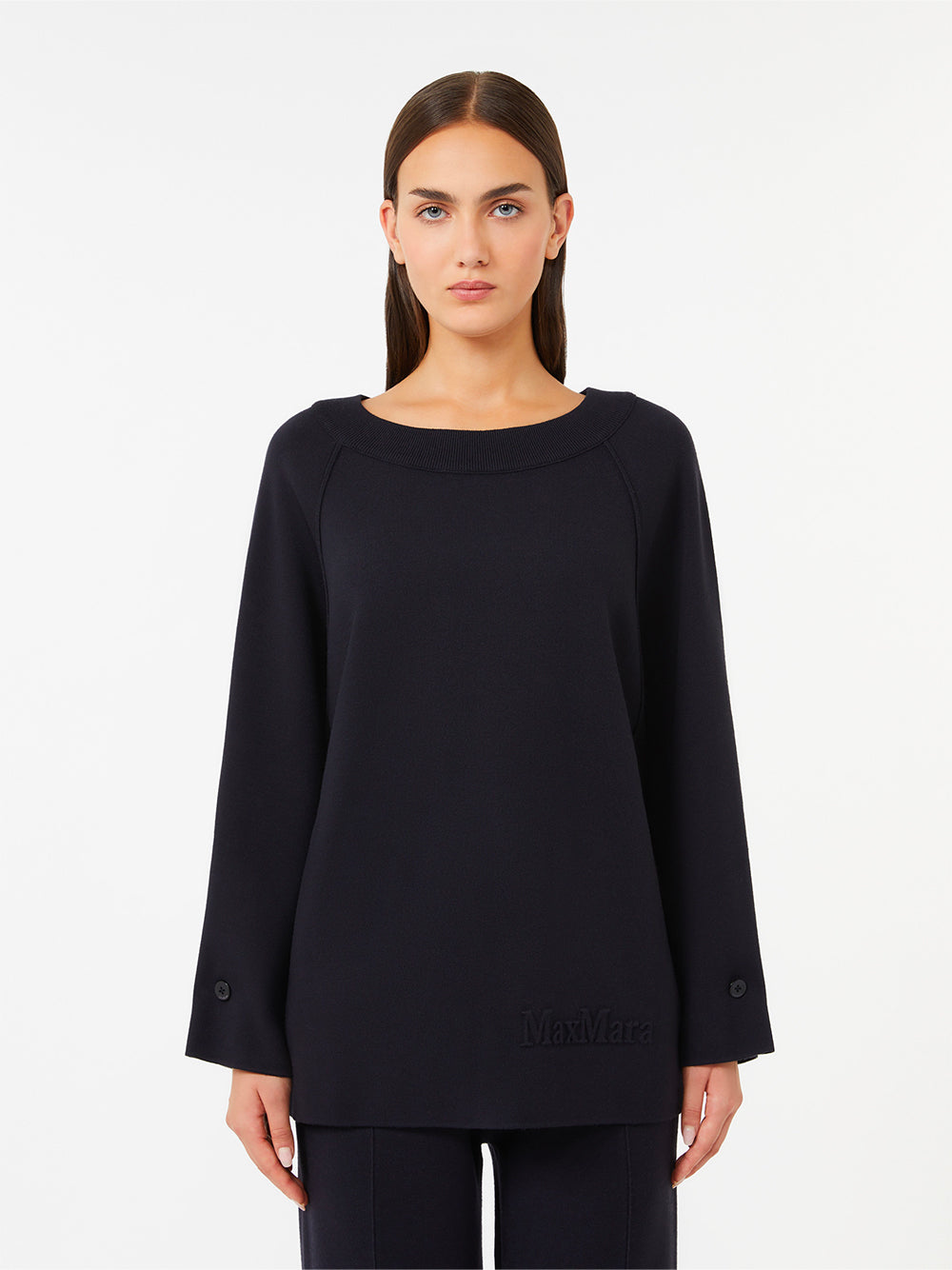 Maxmara Pullover - Blu | f39dddfd67e6c2b727bf192ebf7ce49175d21084