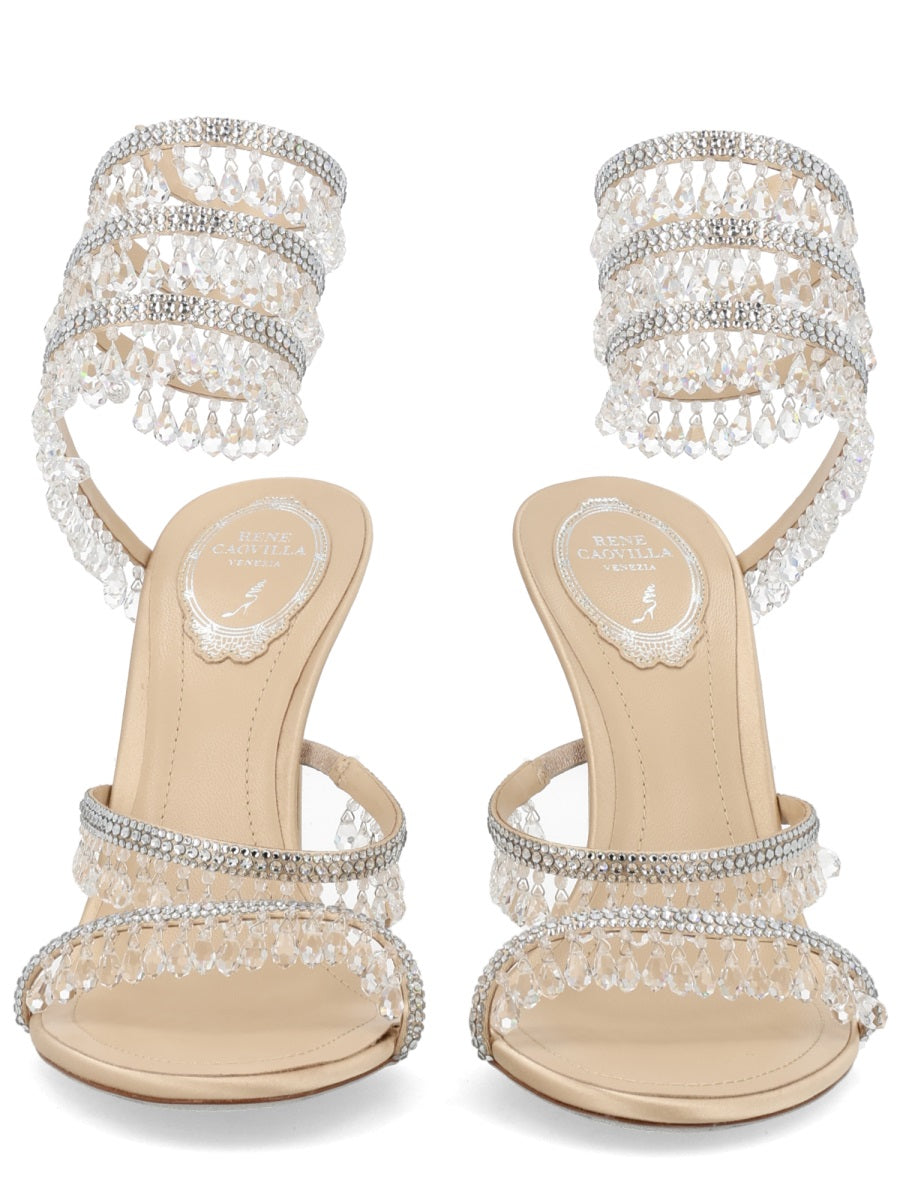 Rene Caovilla Sandali - Beige | f49b0bd5b3551bdb8aee810ae1dce1ac87590fbd