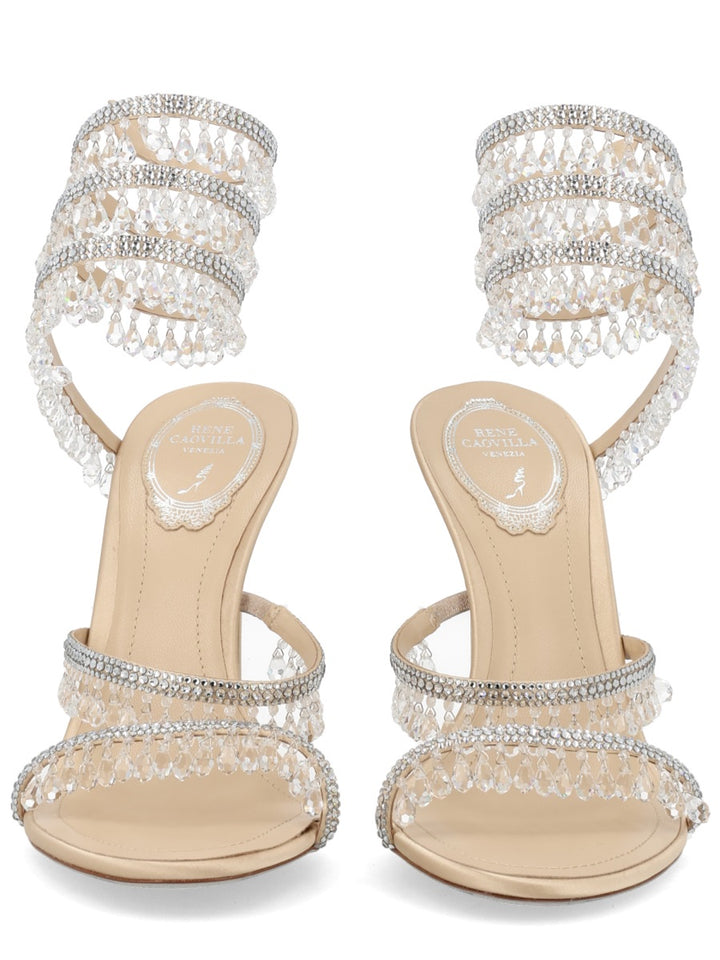 Rene Caovilla Sandali - Beige | f49b0bd5b3551bdb8aee810ae1dce1ac87590fbd