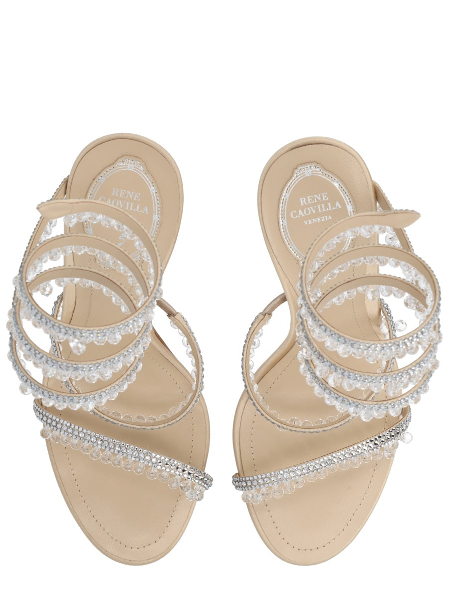 Rene Caovilla Sandali - Beige | 0d95f610ceb171c8dfd81c2645fad4ee6ba9c83f