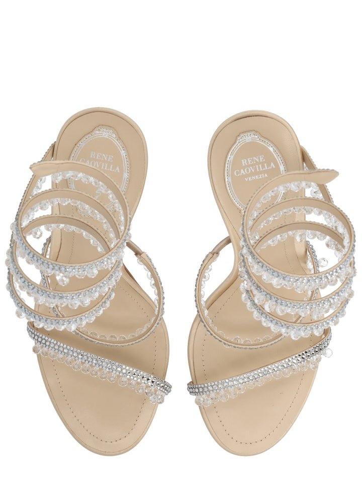 Rene Caovilla Sandali - Beige | 0d95f610ceb171c8dfd81c2645fad4ee6ba9c83f