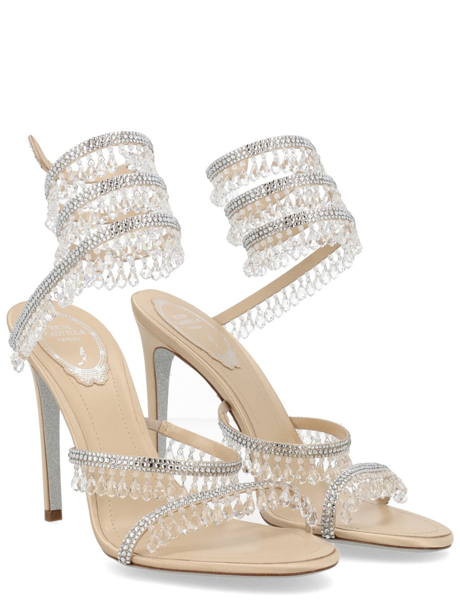 Rene Caovilla Sandali - Beige | 9c97cdb759b577a881b73f46211c07b41bd678fc