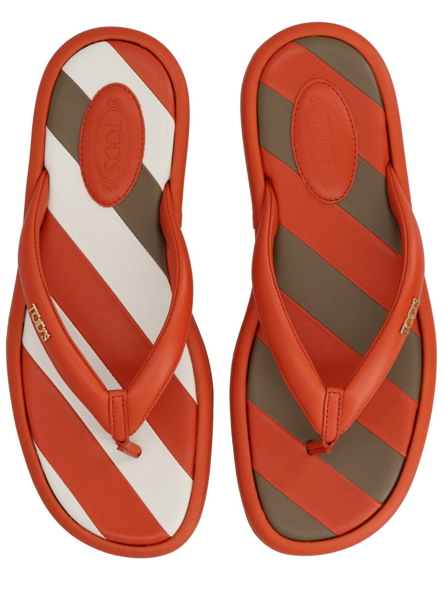 Tod'S Scarpe Basse - Orange | d81953ff436e5ccde97fc42aa1e2eee4419af0e1
