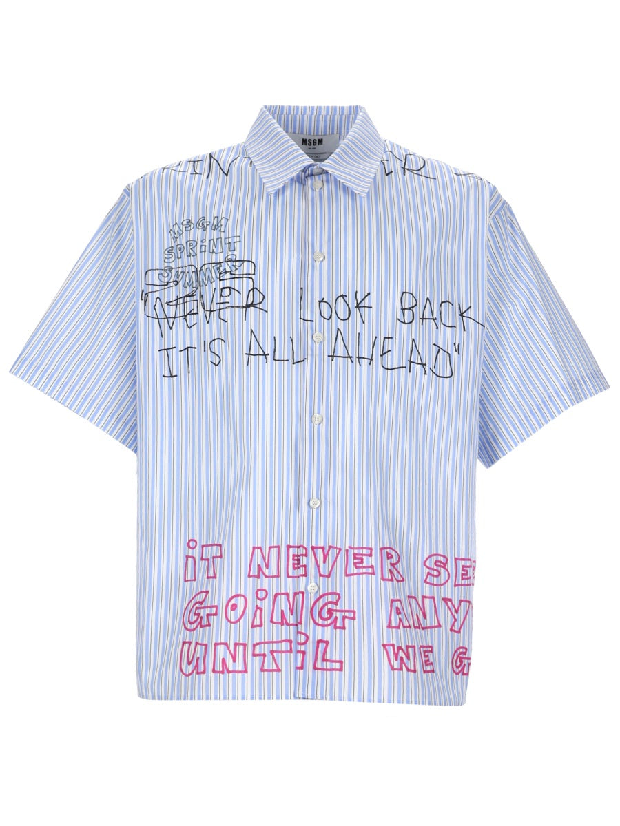 Msgm Camicie - Azure | 7bc1d068a7103d85841dc9dc4ecfcbc17ea9886a