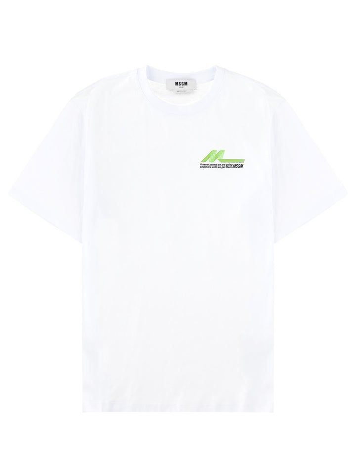 Msgm T shirt - White | e50c40dd52c4204ab38fa5f9534998b754fe4c06