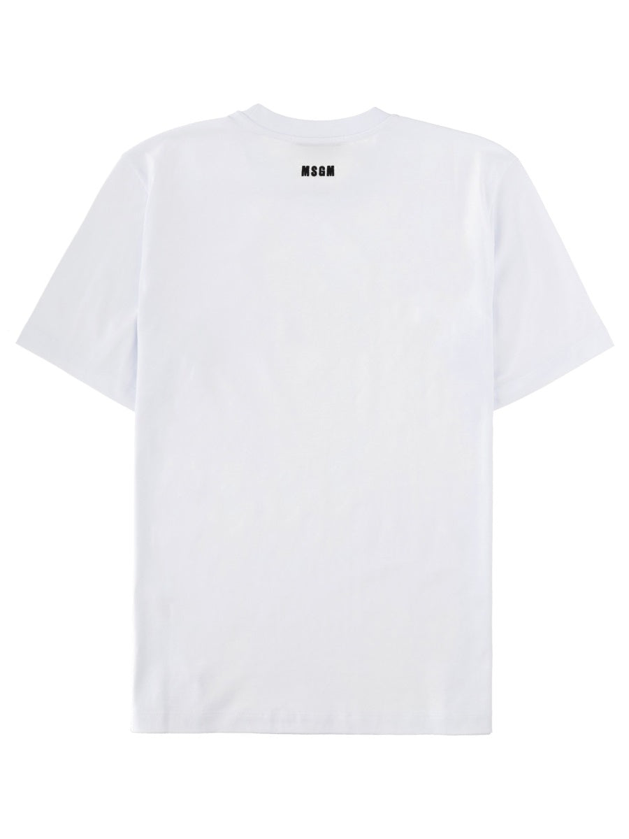 Msgm T shirt - White | aee8d0dfce0598118bfcd674639bfb26d10a181a