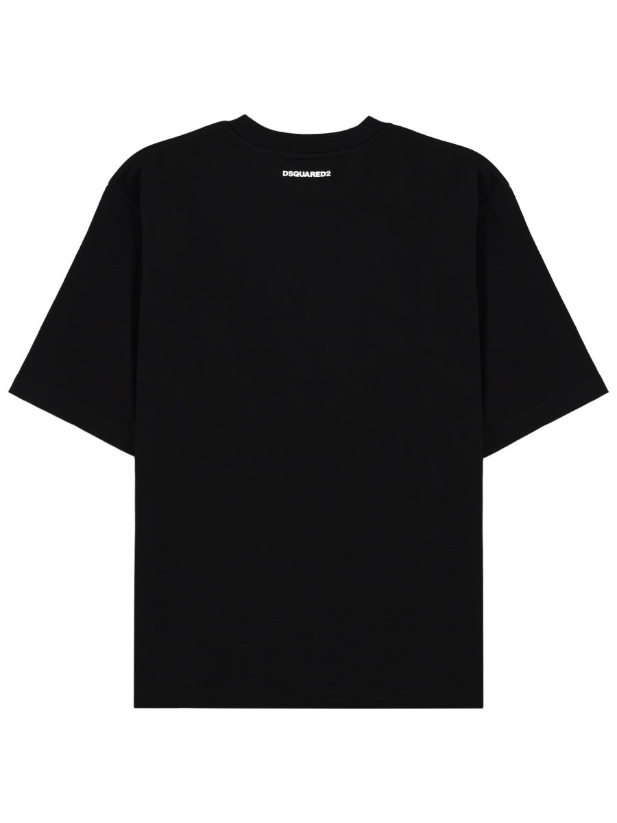 Dsquared2 T shirt - Black | 664b3a1cb4b097ff914303f1ffad6df555ada235