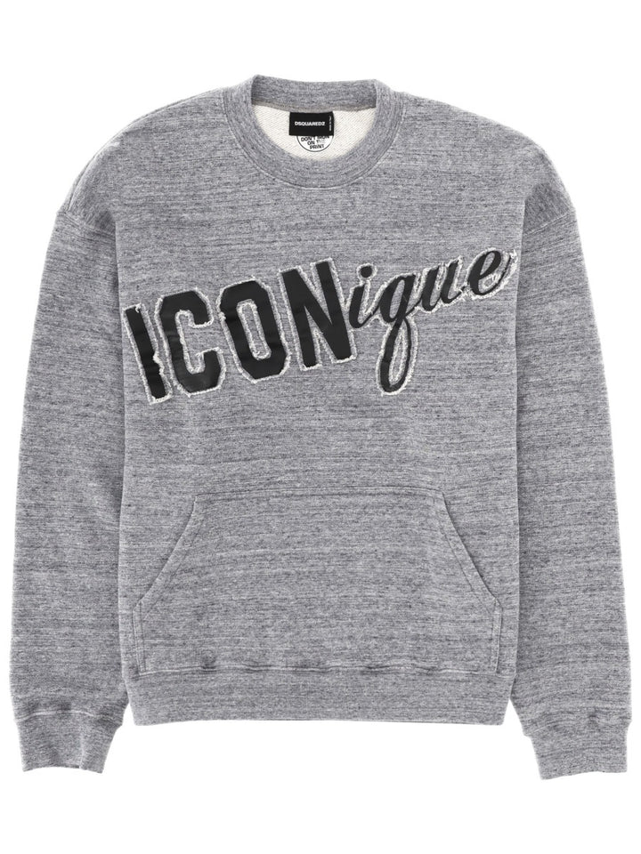 Dsquared2 Felpe - Grey | be3ca87343c7e376a40ba5405bfd08be9aac9af8