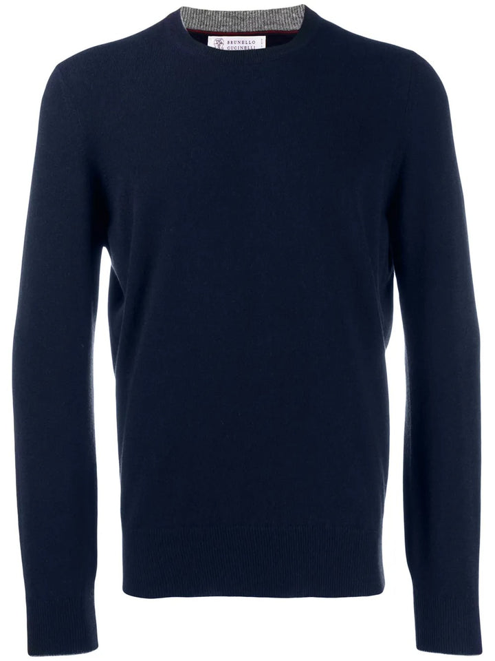 Brunello Cucinelli Pullover - Blu | b838db6c7f93b8aa4b4b82b78b5935744d58592d