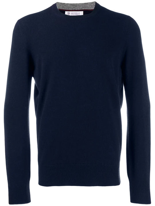 Maglia Girocollo In Cashmere