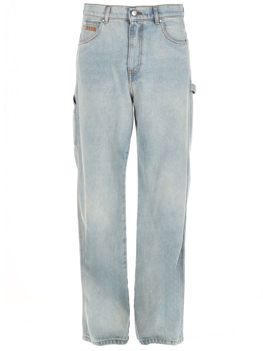 Msgm Jeans - Blue | c93dd718d0b78e7f80c89f69f0116593935466c7