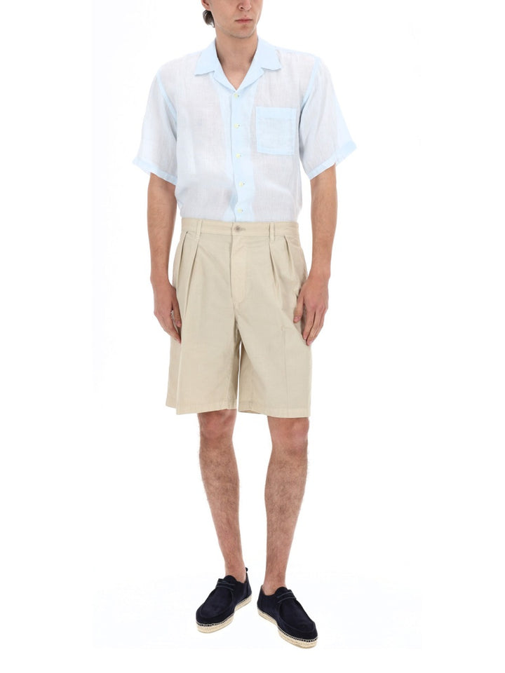 120% Lino Camicie - Azure | 6f13ed8a072d1c0a29cbeba8ced7a56b22af61b9