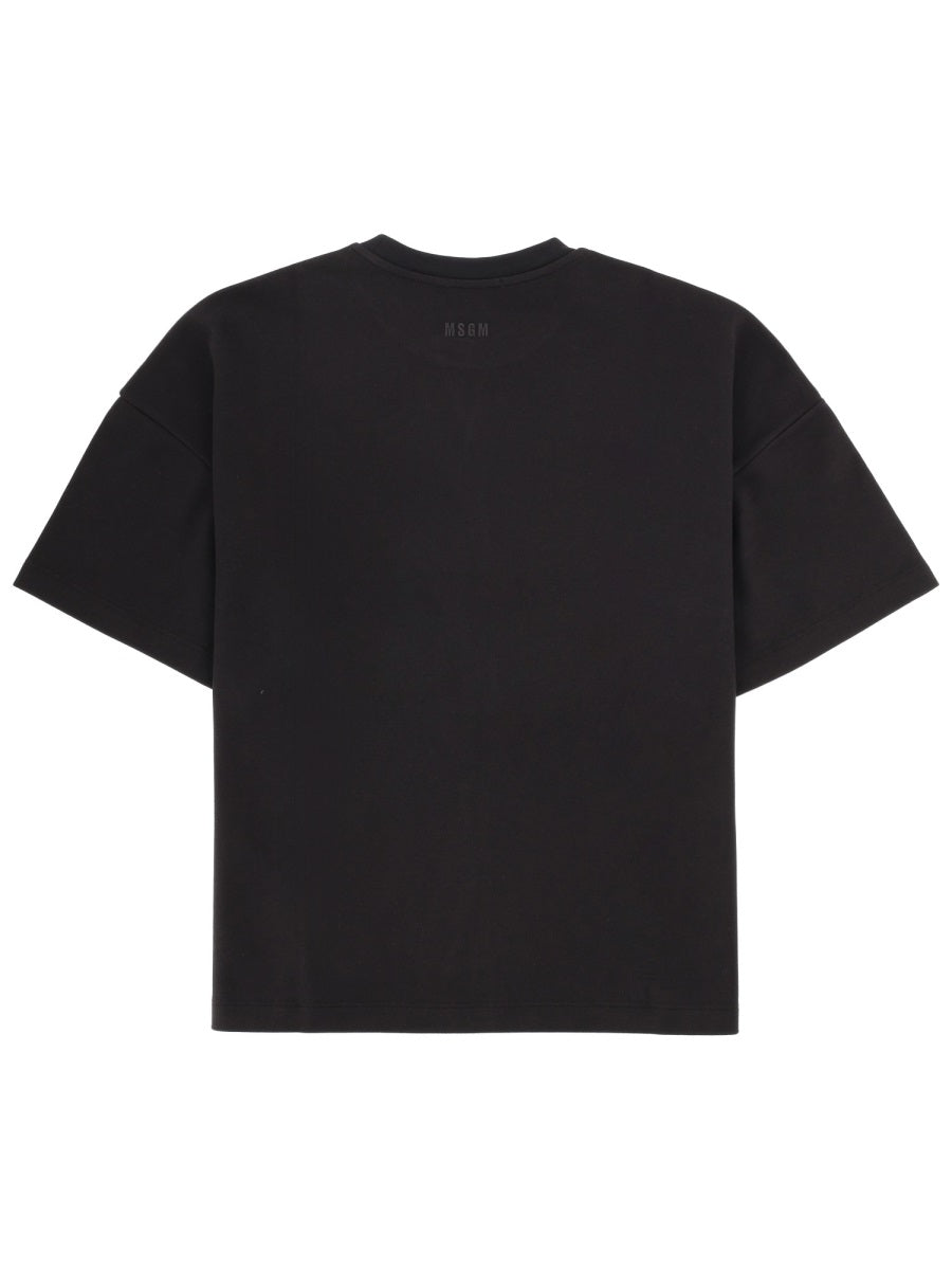 Msgm T shirt - Black | f4dd5d29464b84cb6177be9c4e7cf371ebf5d54c