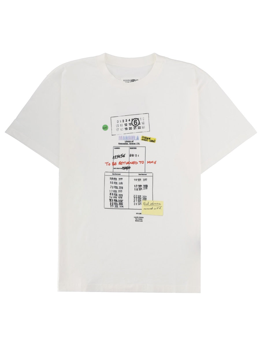 Mm6 Maison Margiela T shirt - White | 75a40ebe97e2a21f857c4219f39eb3e6484ccd5e