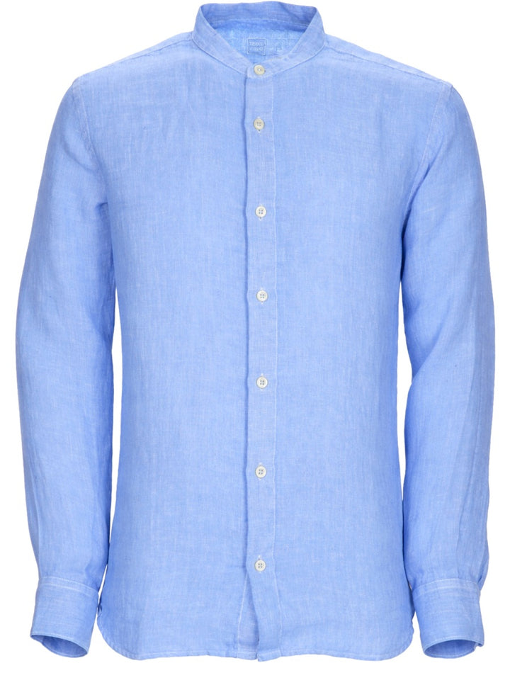 120% Lino Camicie - Azure | 2340be8ad999b078ea06c854f1bb19db853023d8