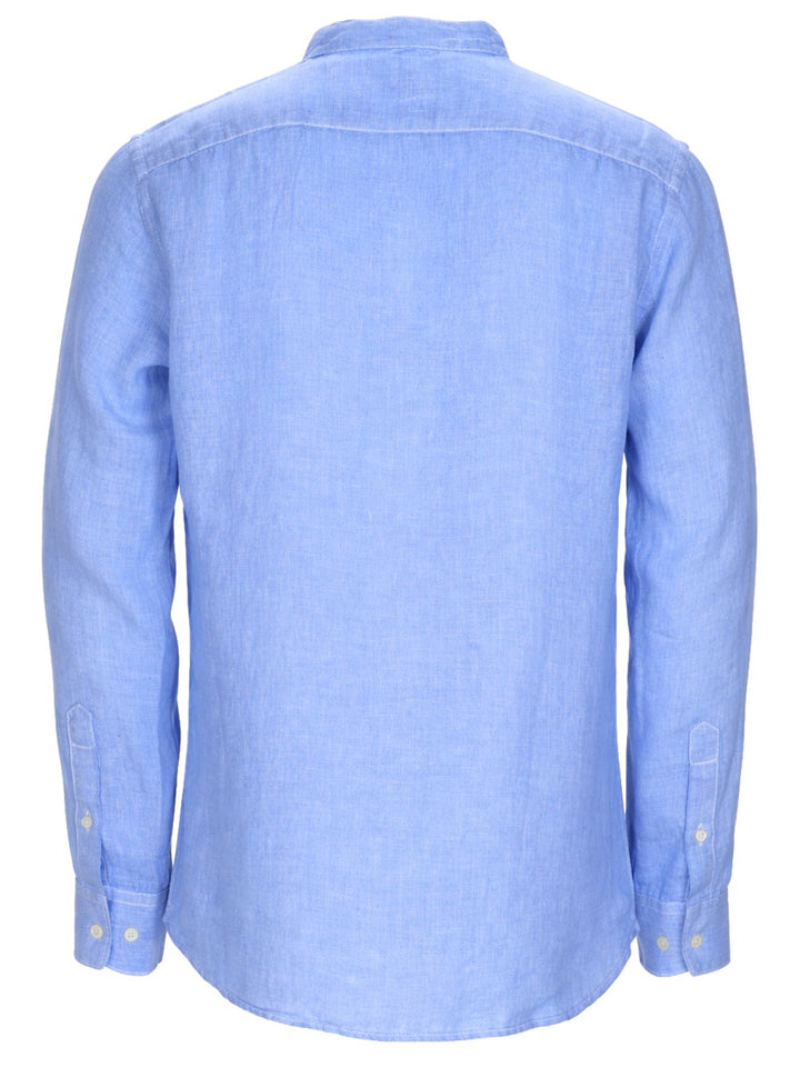 120% Lino Camicie - Azure | 62975ec43bd6a5143387b0f3766ce833e80432c2