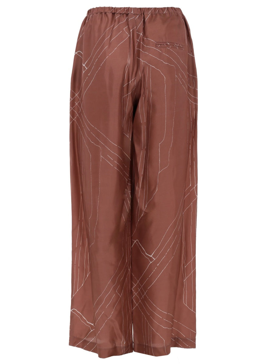 Alysi Pantaloni - Brown | b42f8e4f4223de729d74784a835725e1c9827e30
