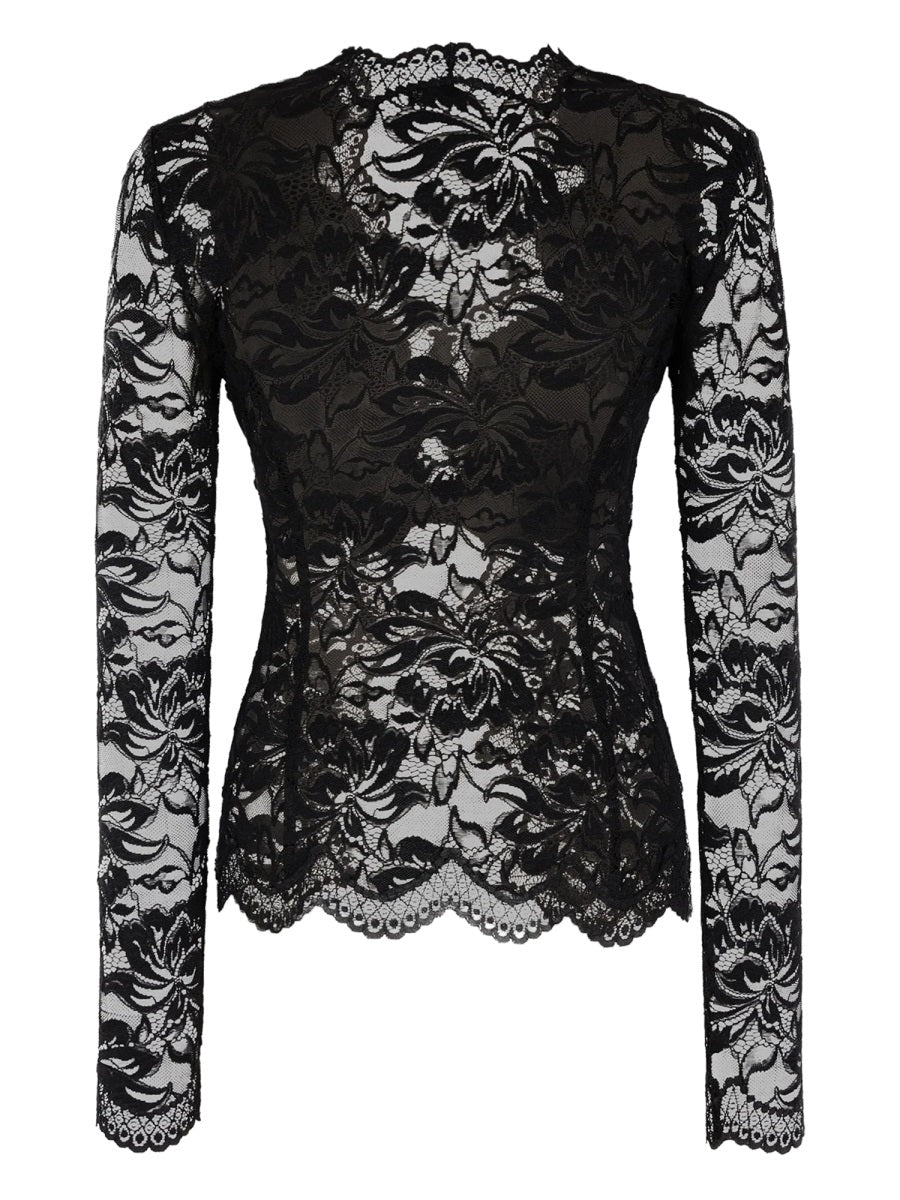Rabanne Top - Black | 40e6ca8d5da2f0edee8e14e0cf72d1d36d92f243