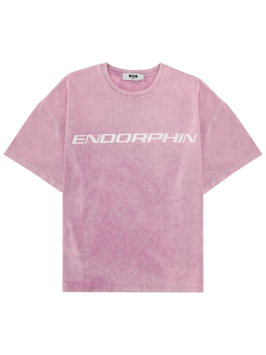 Msgm T shirt - Pink | dc61640b791bc7df9444a7edcc2aaf25f893e428