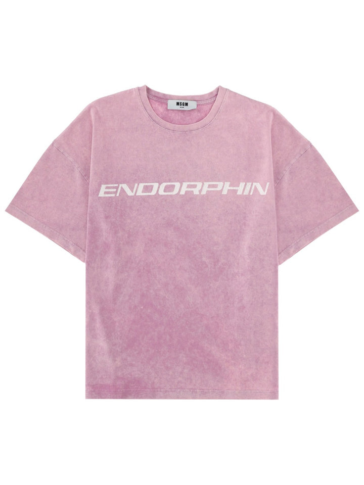 Msgm T shirt - Pink | dc61640b791bc7df9444a7edcc2aaf25f893e428