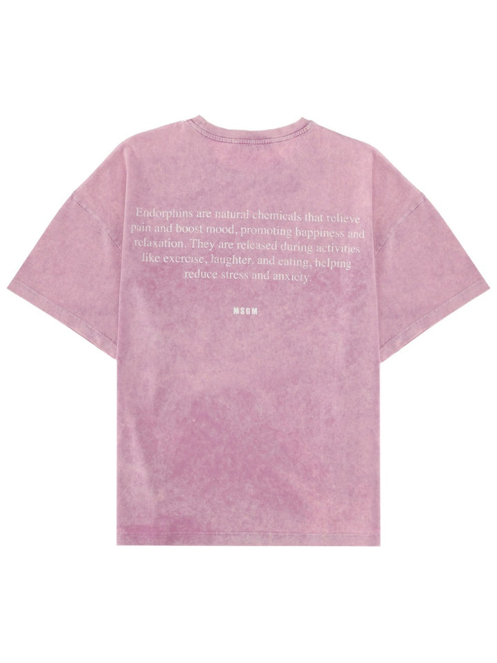 Msgm T shirt - Pink | ee9ae0fdf70b9e5fb062802c86a197ab5b8c0419