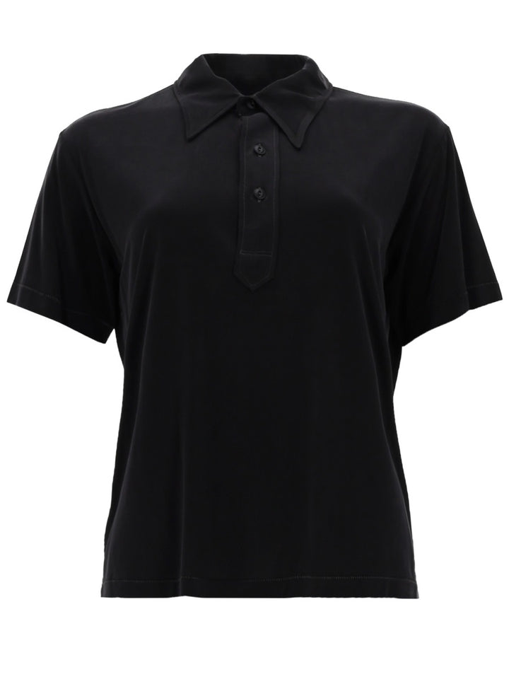 Maison Margiela Polo - Black | 80bae97d6784f742ad3da822e351d56456340b6b
