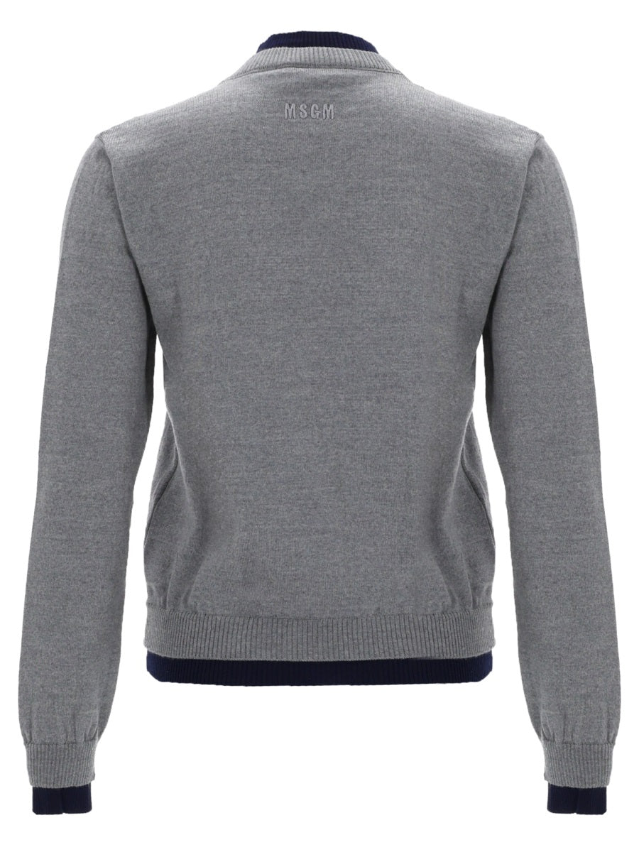 Msgm Maglioni - Grey | 9c832eb2922180b730d341555e603109fd48f34d