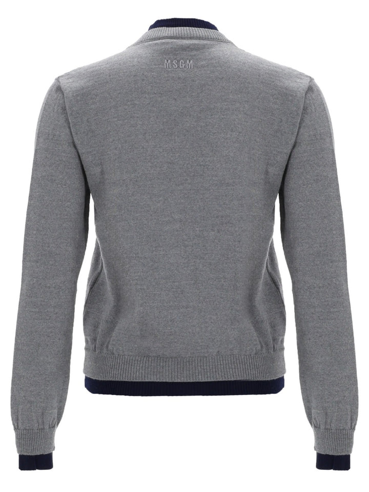 Msgm Maglioni - Grey | 9c832eb2922180b730d341555e603109fd48f34d