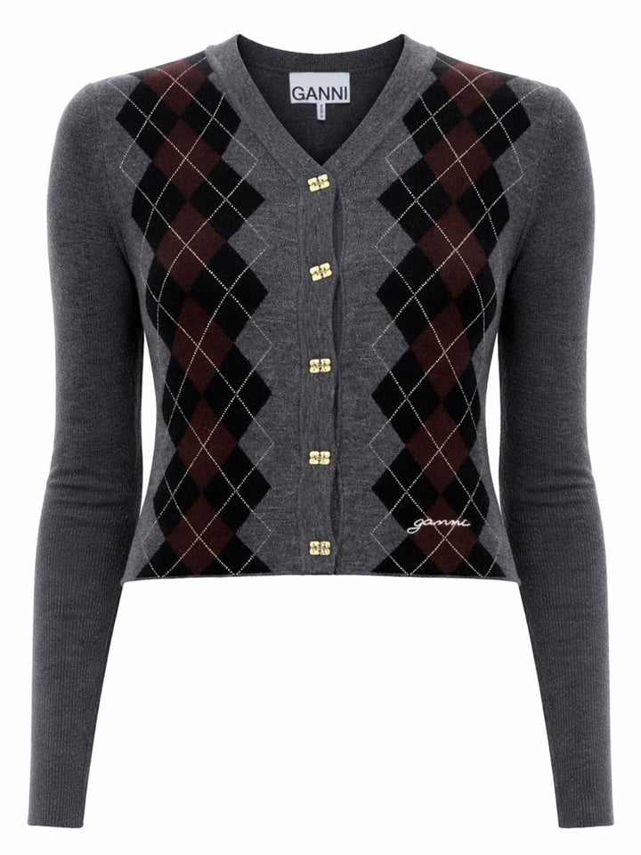 Ganni Maglioni - Grey | 4239ec9e461774b0313d3263c1f1542ca9398aba