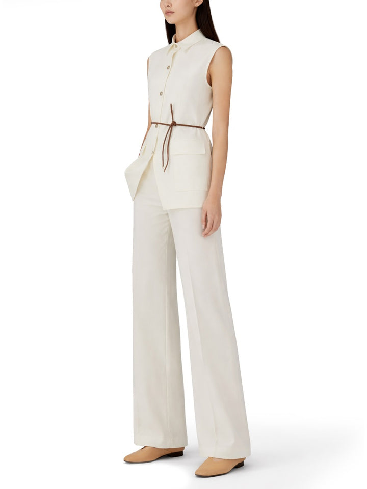 Herno Pantaloni - White | daa39eaaed196f60ddc4adc1668d2f805cbdf271