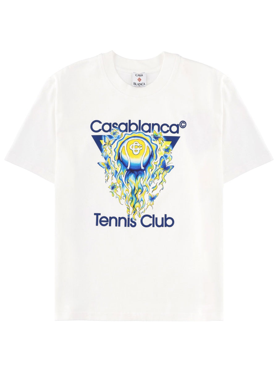 Casablanca T shirt - White | 50793ee1bc7333568364f88e247af55c190ba26d
