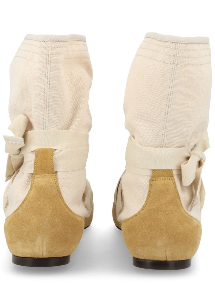Isabel Marant Stivali - Ivory | 7215b7a8d23d10773355bf52b98dfbee3a37ff83