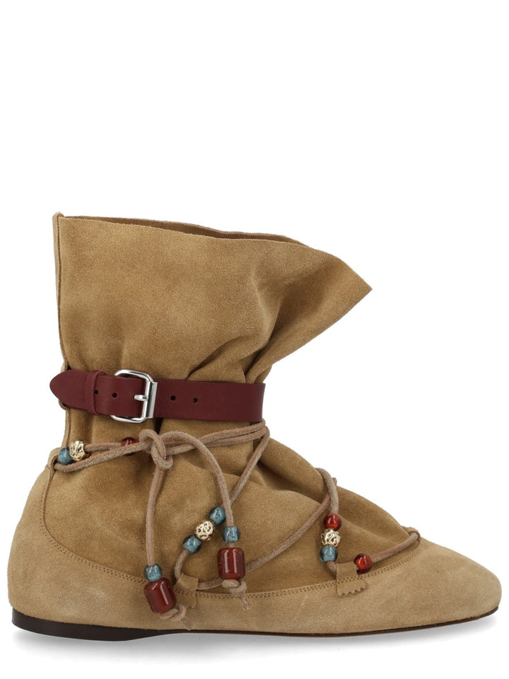 Isabel Marant Stivali - Beige | 98062811c9cfe1d30a9888ac5fb6487f39ab55cb
