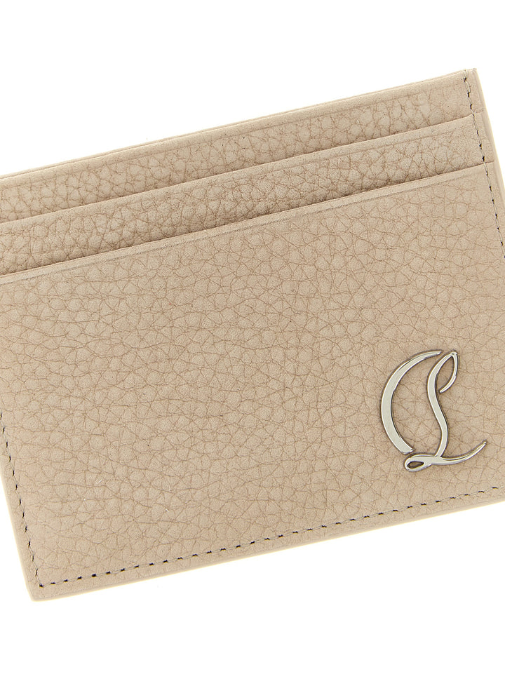 Christian Louboutin Mooncrest Portafogli - Beige | 1b8fb08c09f1075ba4e5db4f3ba33d65c08c4fc1