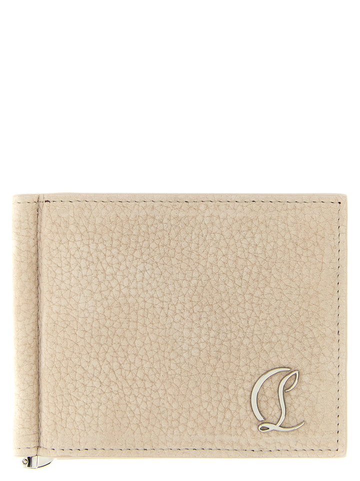 Christian Louboutin Mooncrest Portafogli - Beige | ea2c23648703709bc6a33345ce667eeddf406b13