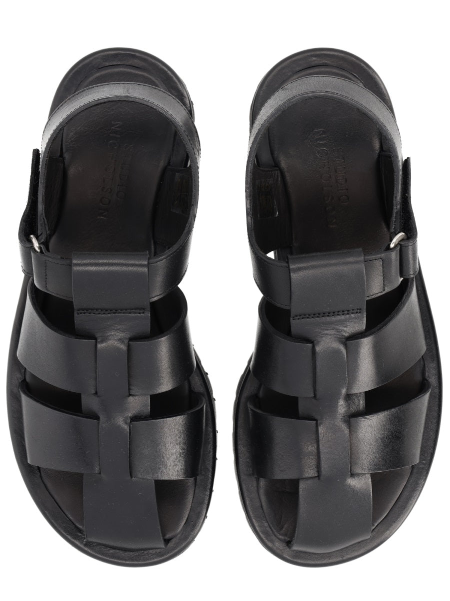 Studio Nicholson Sandali - Black | d379cbb211329120887b63e9657b9a6ead31ee26