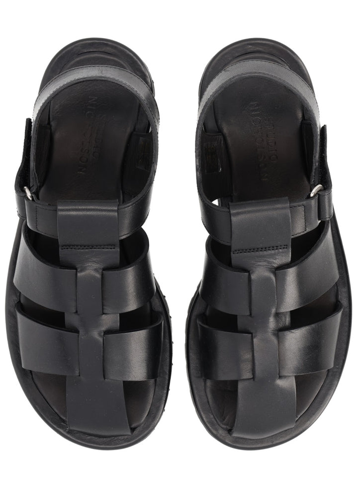 Studio Nicholson Sandali - Black | d379cbb211329120887b63e9657b9a6ead31ee26