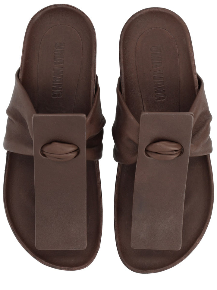 Uma Wang Sandali - Brown | 313d27ab16dc6d03bcf86c21c83899103bc4d358