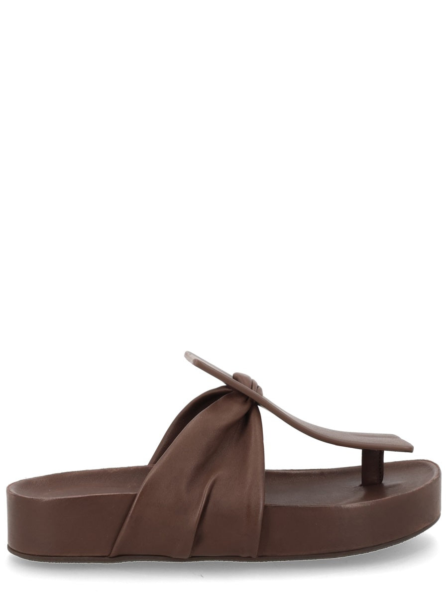 Uma Wang Sandali - Brown | 891934fd66b450d600d46cc4359673cf593761c5
