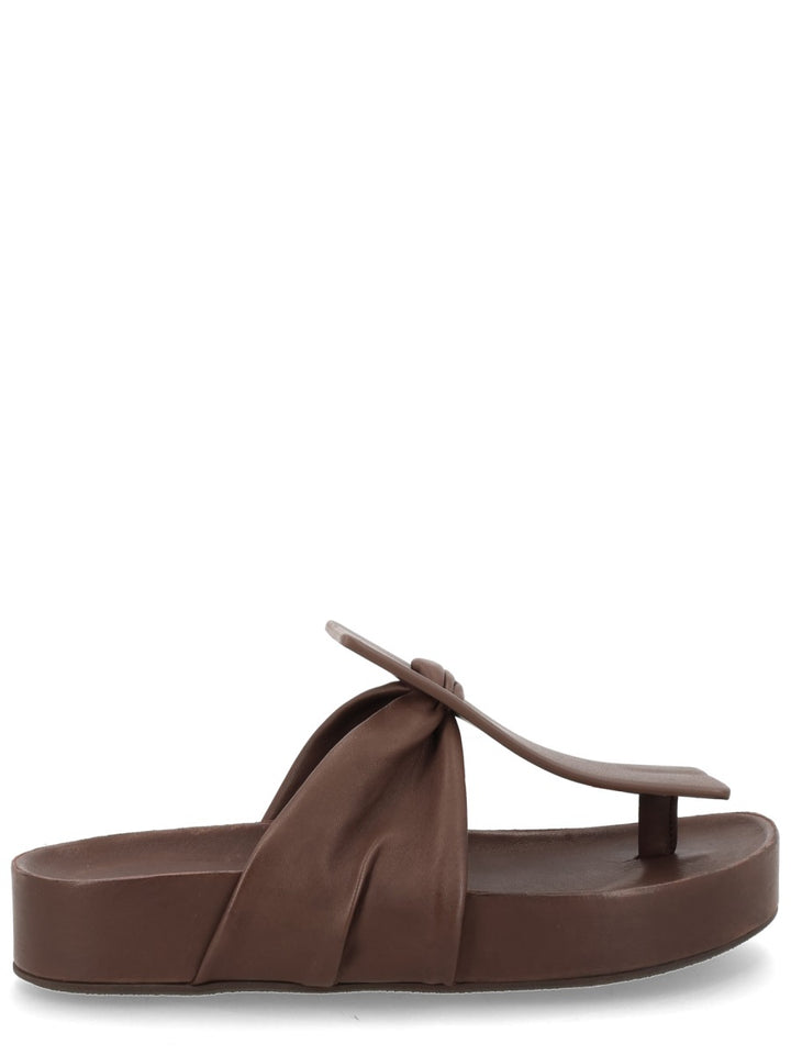 Uma Wang Sandali - Brown | 891934fd66b450d600d46cc4359673cf593761c5