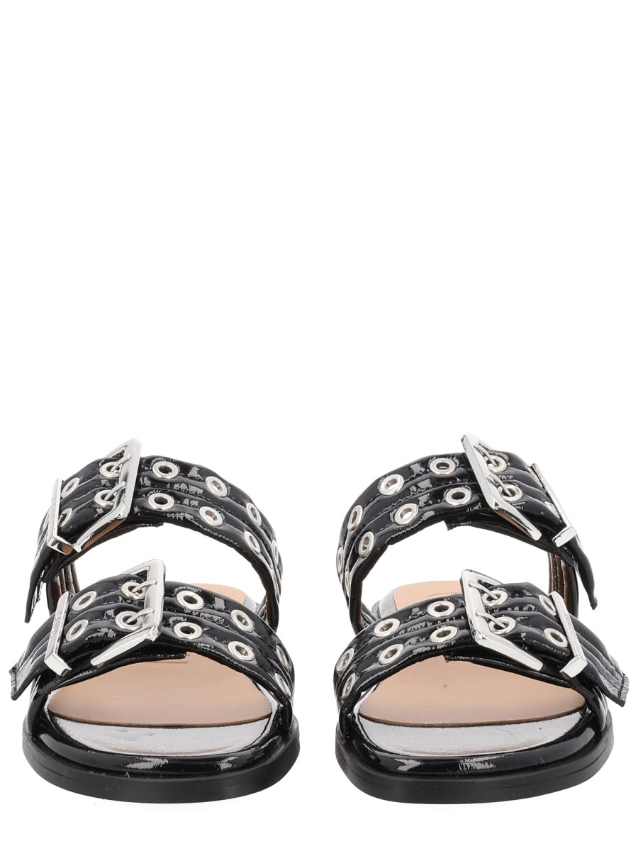 Ganni Sandali - Black | 330a4da5d16d4df92f19e0282bf141270ee53499